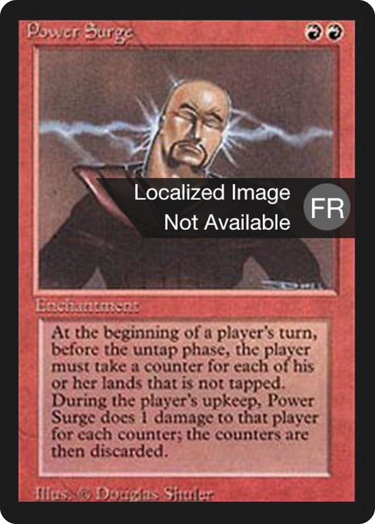 {F} Power Surge [Foreign Black Border][FBB 3ED 170]