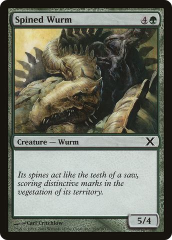{C} Spined Wurm [Tenth Edition][10E 298]