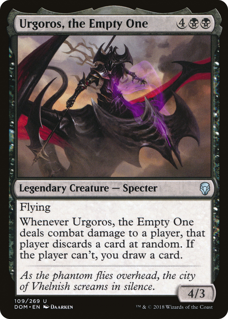 {C} Urgoros, the Empty One [Dominaria][DOM 109]