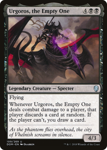 {C} Urgoros, the Empty One [Dominaria][DOM 109]