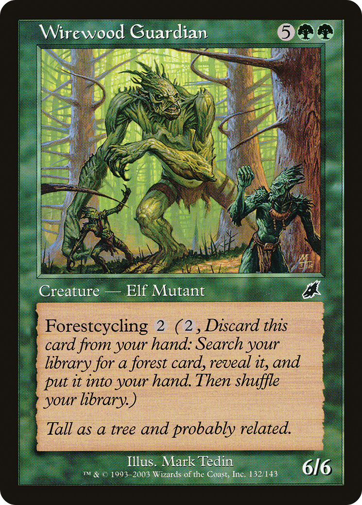{C} Wirewood Guardian [Scourge][SCG 132]