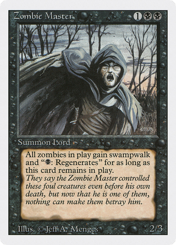 {R} Zombie Master [Revised Edition][3ED 138]