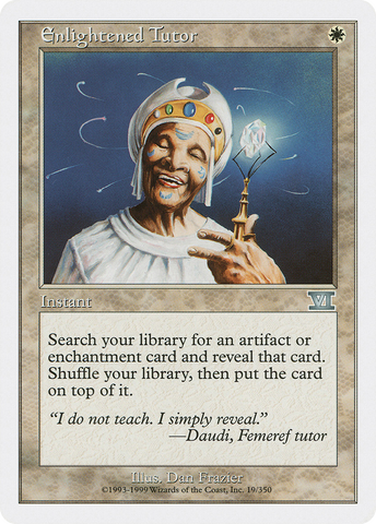 {C} Enlightened Tutor [Classic Sixth Edition][6ED 019]
