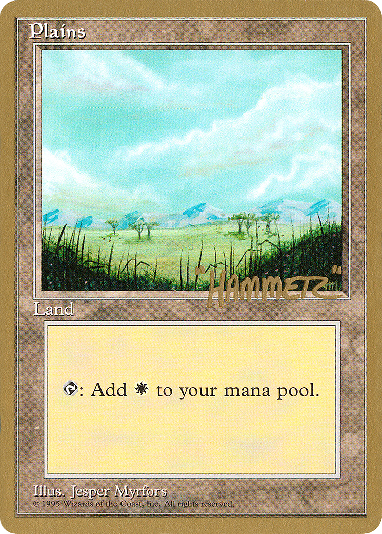 {B}[GB PTC SHR365] Plains (shr365) (Shawn "Hammer" Regnier) [Pro Tour Collector Set]