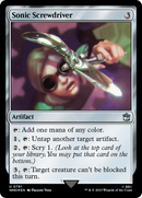 {C} Sonic Screwdriver (0186) (Surge Foil) [Doctor Who][WHO 791]