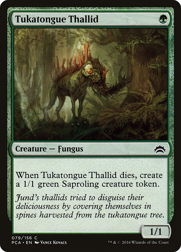 {C} Tukatongue Thallid [Planechase Anthology][PCA 079]