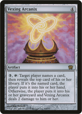 {O} Vexing Arcanix (Oversized) [Eighth Edition Box Topper][OVR 8ED 319]