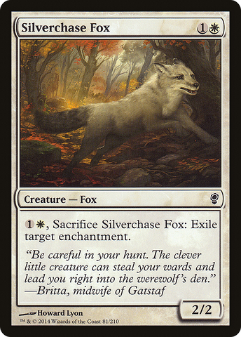 {C} Silverchase Fox [Conspiracy][CNS 081]