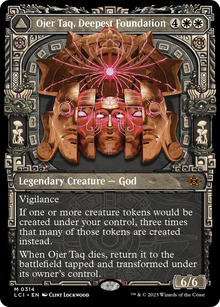 {@R} Ojer Taq, Deepest Foundation // Temple of Civilization (Showcase) [The Lost Caverns of Ixalan][LCI 314]