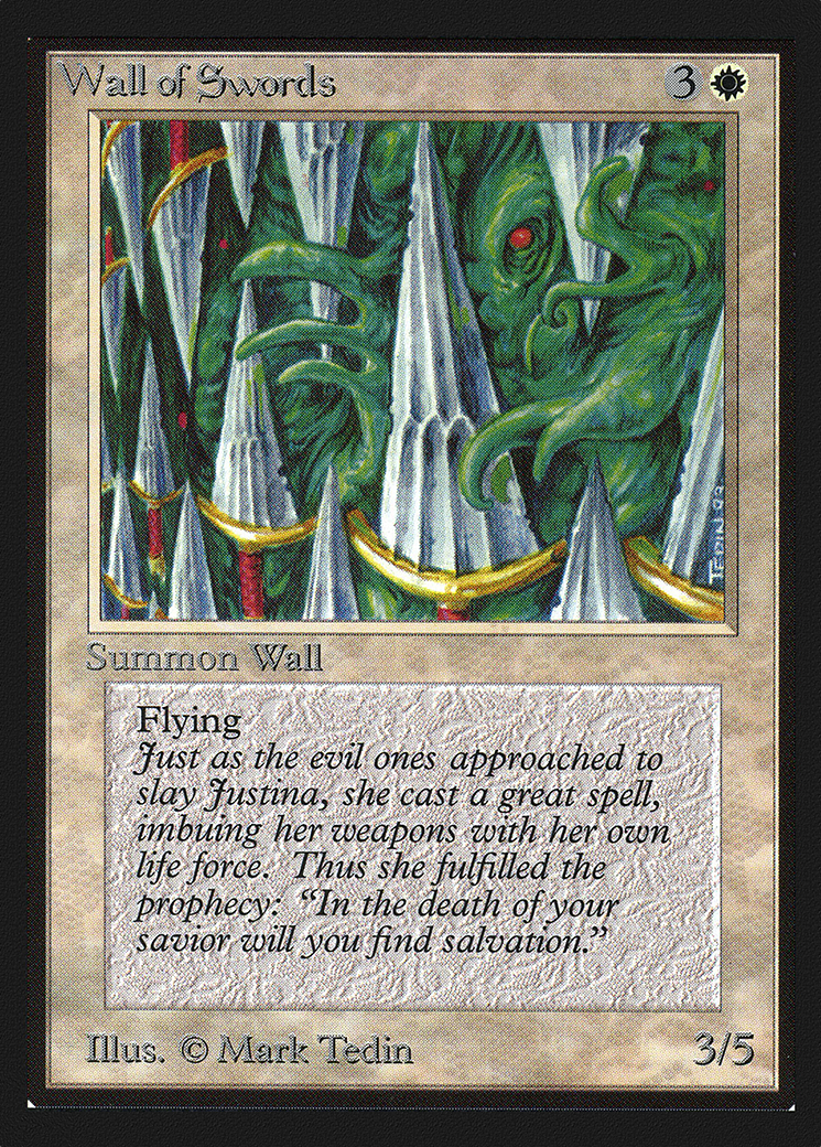 {C} Wall of Swords [International CollectorsÃ¢Â€Â™ Edition][GB CEI 043]
