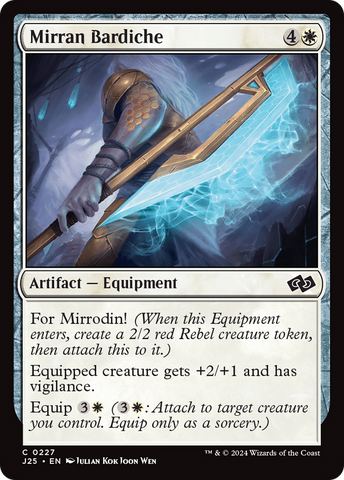 {C} Mirran Bardiche [Foundations Jumpstart][J25 227]