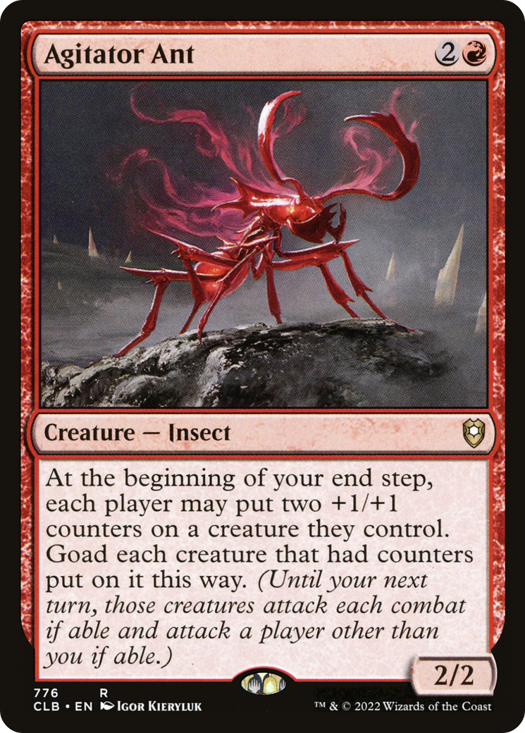 {R} Agitator Ant [Commander Legends: Battle for Baldur's Gate][CLB 776]