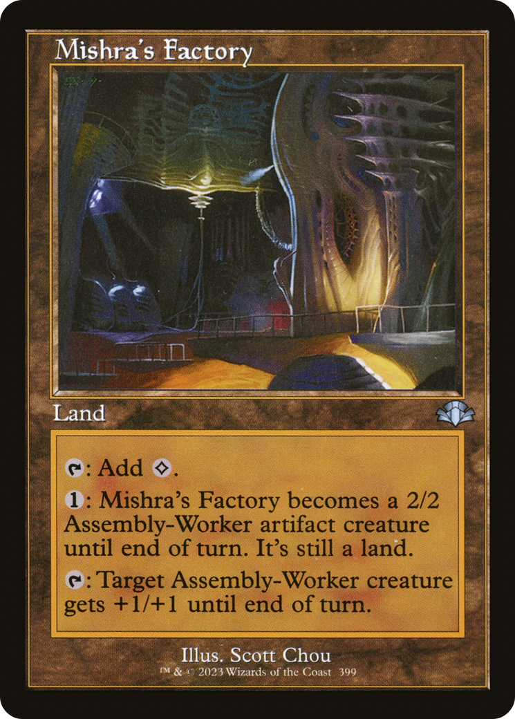 {C} Mishra's Factory (Retro) [Dominaria Remastered][DMR 399]