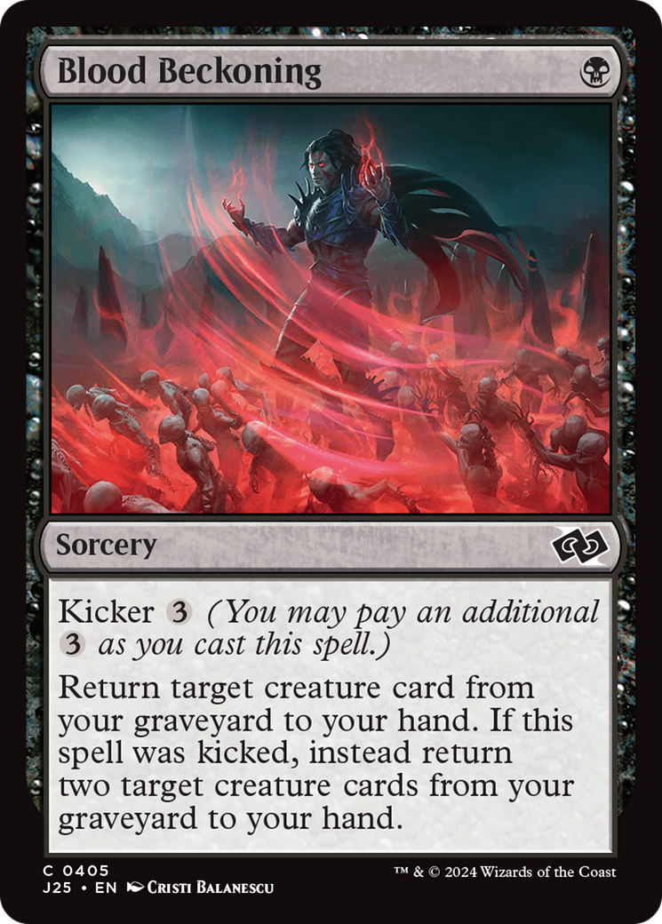 {C} Blood Beckoning [Foundations Jumpstart][J25 405]