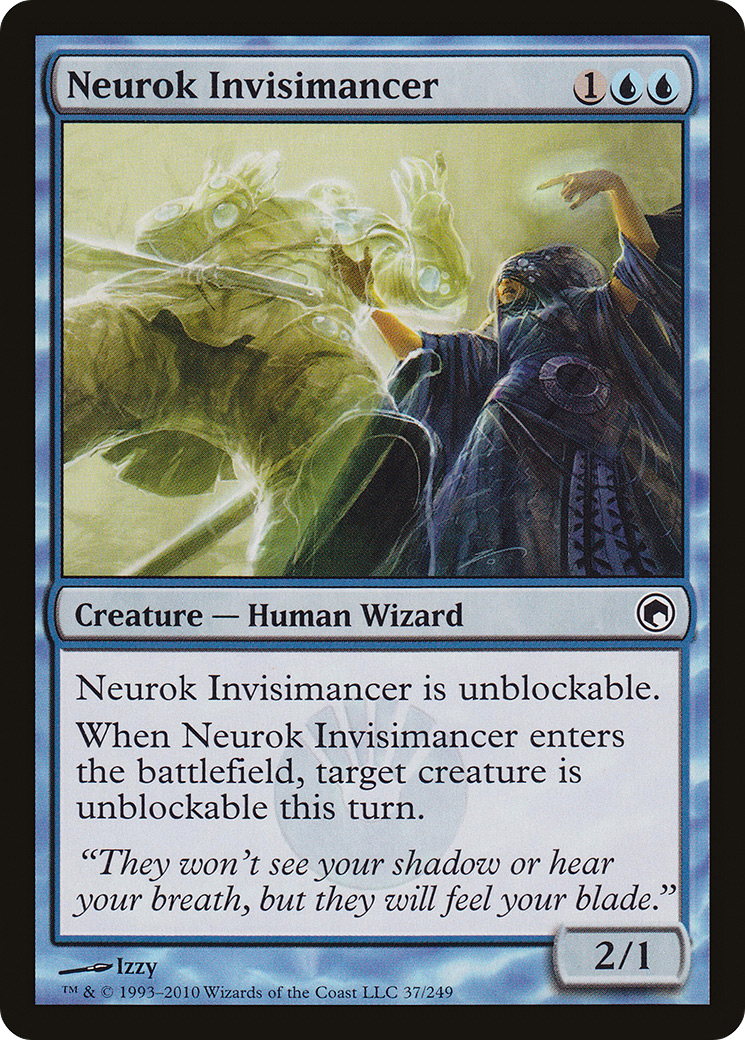 {C} Neurok Invisimancer [Scars of Mirrodin][SOM 037]