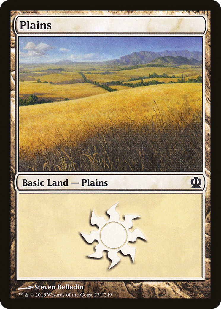 {B}[THS 231] Plains (231) [Theros]