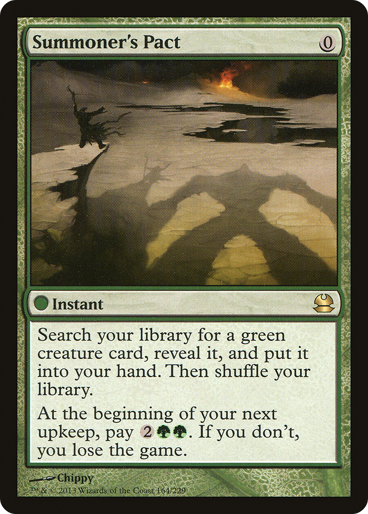 {R} Summoner's Pact [Modern Masters][MMA 164]