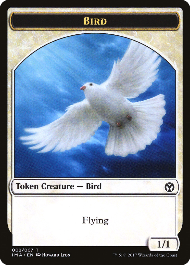 {T} Bird Token [Iconic Masters Tokens][TIMA 002]