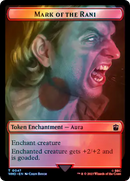 {T} Human (0037) // Mark of the Rani Double-Sided Token (Surge Foil) [Doctor Who Tokens][TWHO 37//47]