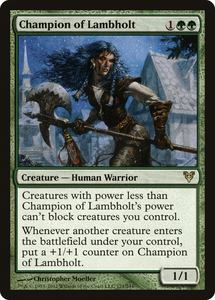 {R} Champion of Lambholt [Avacyn Restored][AVR 171]
