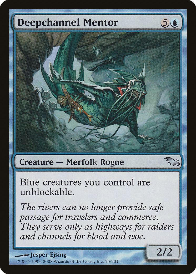 {C} Deepchannel Mentor [Shadowmoor][SHM 035]