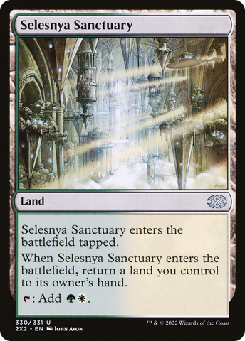 {C} Selesnya Sanctuary [Double Masters 2022][2X2 330]
