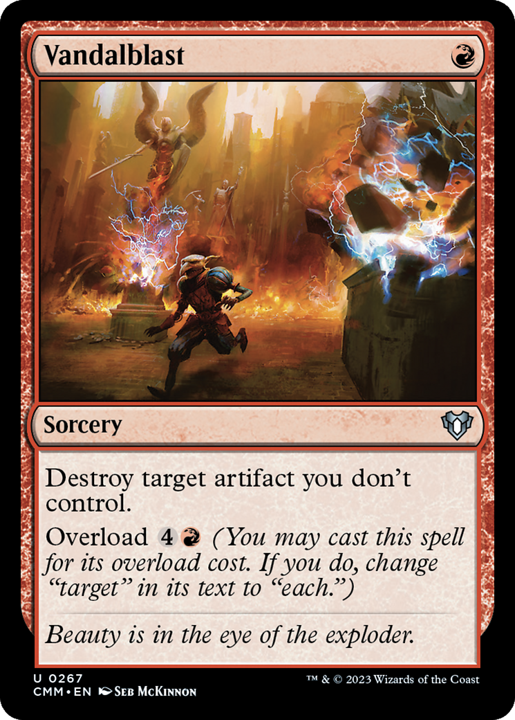 {C} Vandalblast [Commander Masters][CMM 267]
