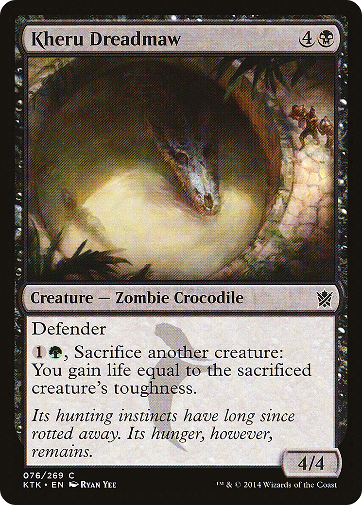 {C} Kheru Dreadmaw [Khans of Tarkir][KTK 076]