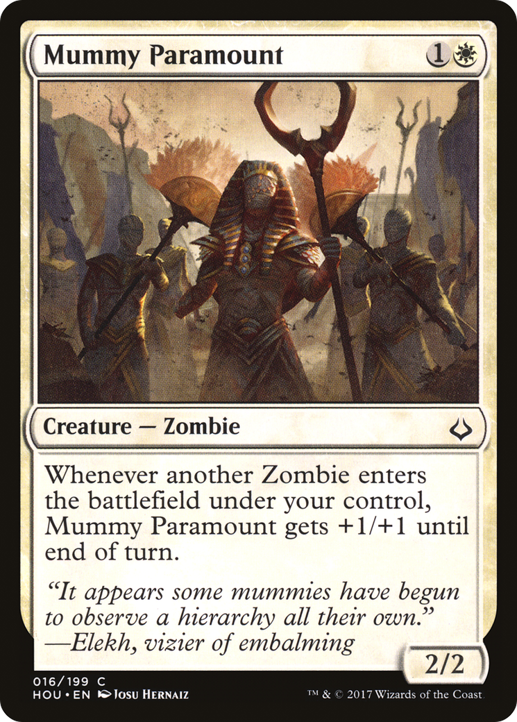 {C} Mummy Paramount [Hour of Devastation][HOU 016]