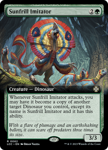 {R} Sunfrill Imitator (Extended Art) [The Lost Caverns of Ixalan Commander][LCC 062]