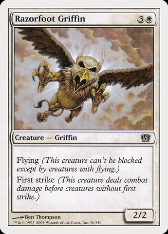 {C} Razorfoot Griffin [Eighth Edition][8ED 036]