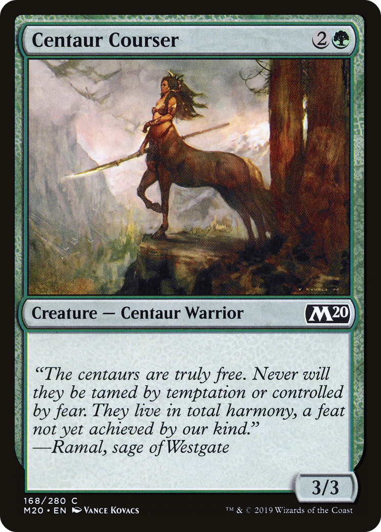 {C} Centaur Courser [Core Set 2020][M20 168]