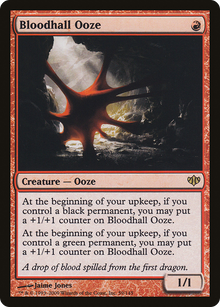 {R} Bloodhall Ooze [Conflux][CON 059]