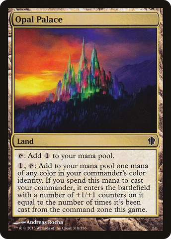 {C} Opal Palace [Commander 2013][C13 310]