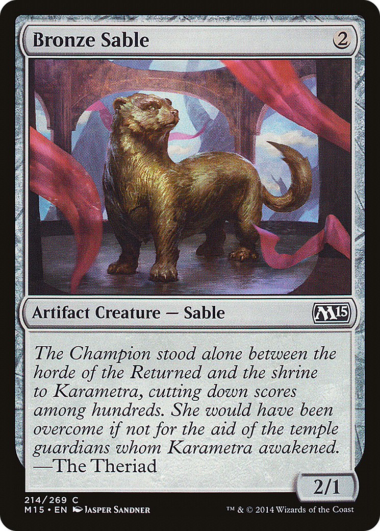 {C} Bronze Sable [Magic 2015][M15 214]
