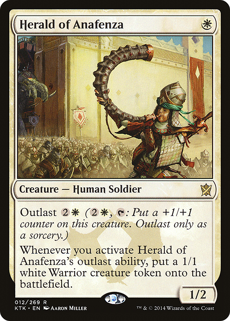 {R} Herald of Anafenza [Khans of Tarkir][KTK 012]
