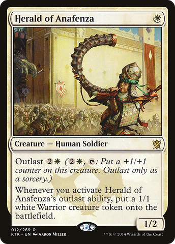 {R} Herald of Anafenza [Khans of Tarkir][KTK 012]