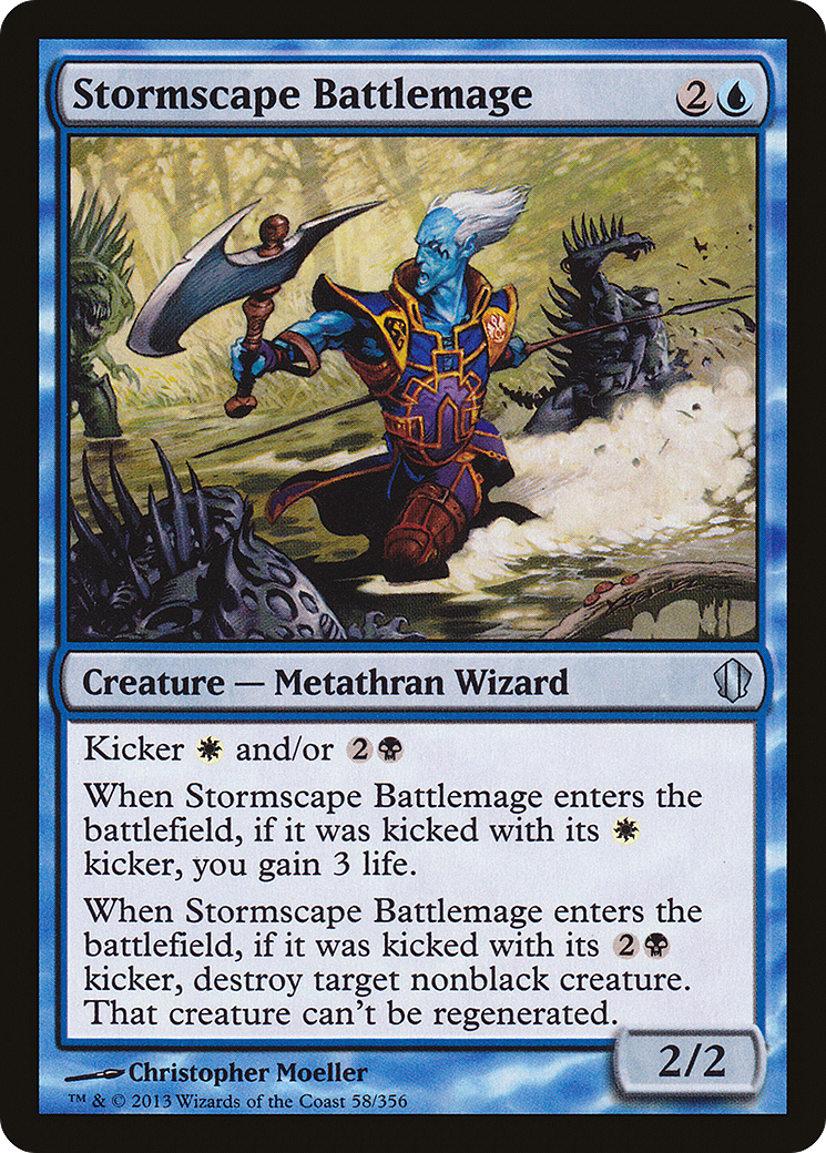 {C} Stormscape Battlemage [Commander 2013][C13 058]