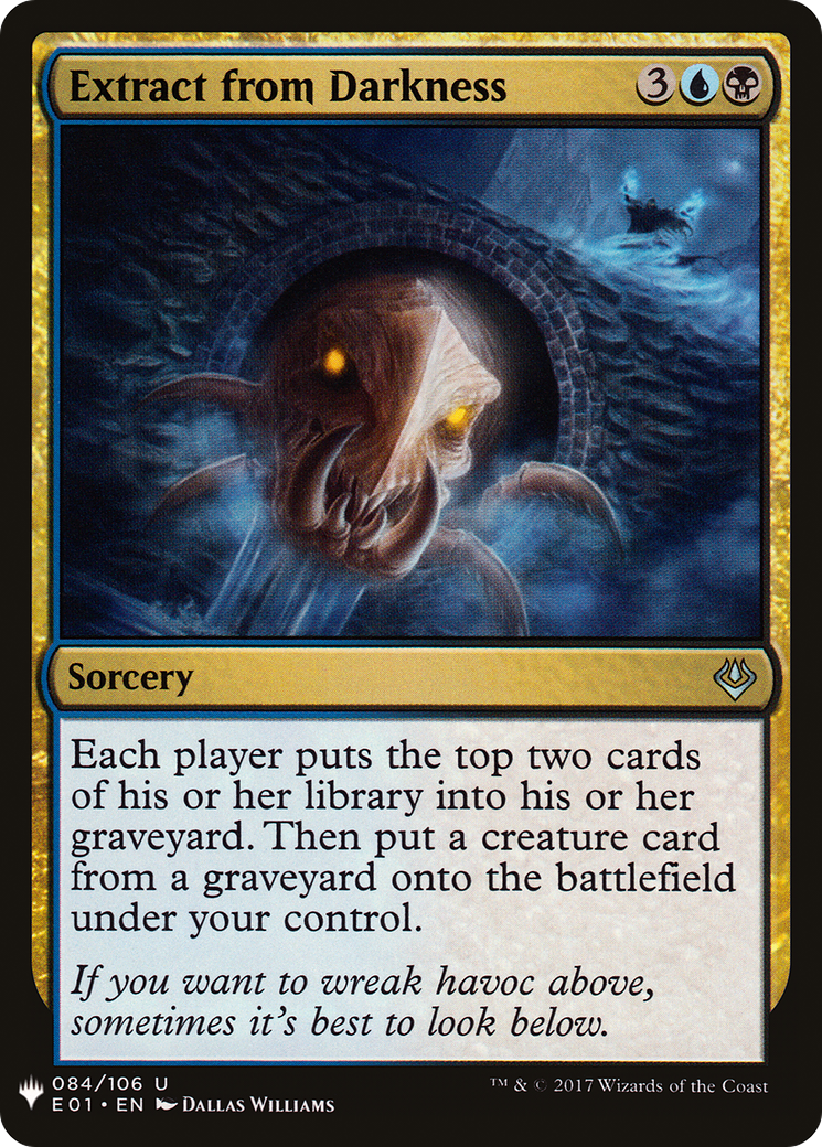 {C} Extract from Darkness [Mystery Booster][LS E01 084]