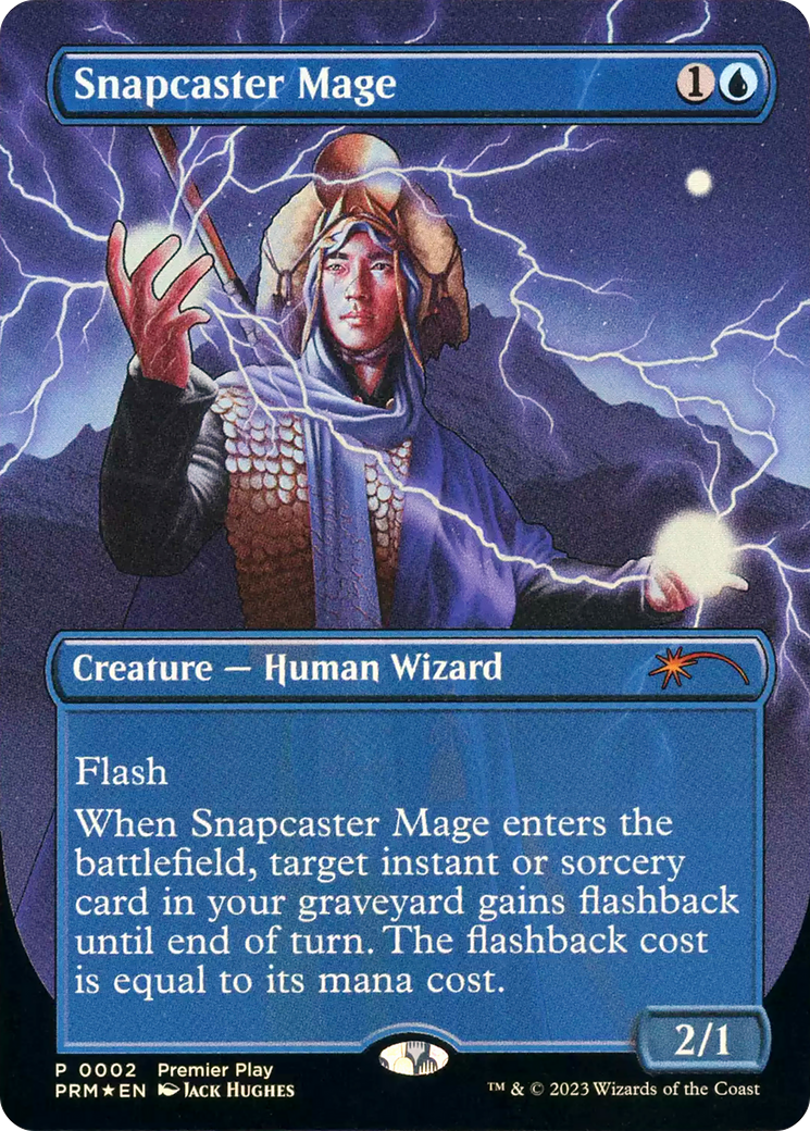 {R} Snapcaster Mage (Borderless Alternate Art) [Regional Championship Qualifiers 2023][PR23 002]