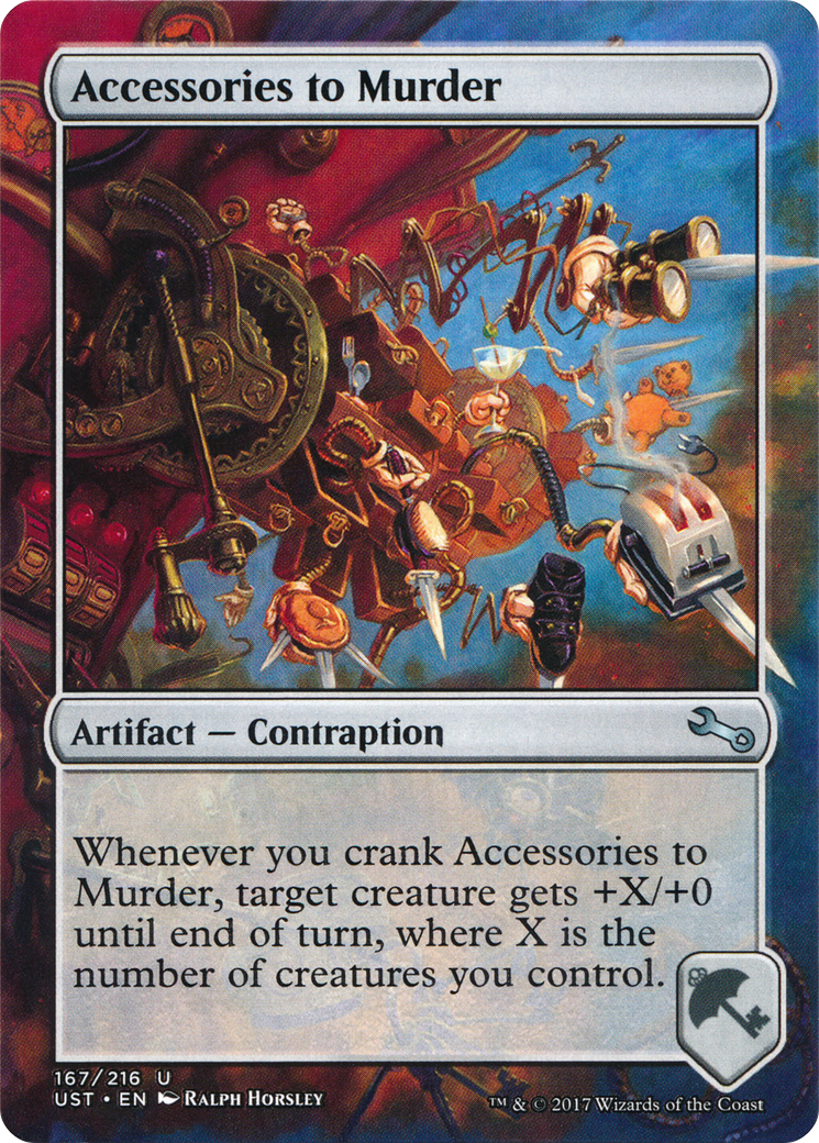 {C} Accessories to Murder [Unstable][UST 167]