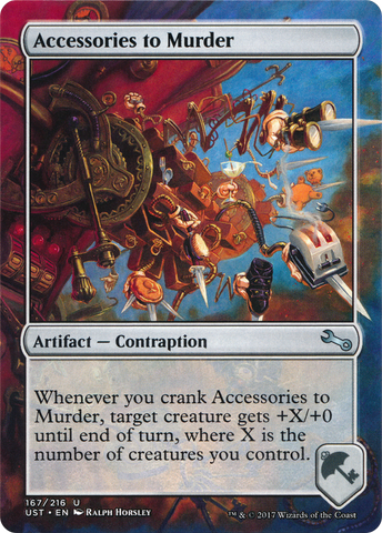 {C} Accessories to Murder [Unstable][UST 167]