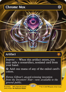 {R} Chrome Mox (Borderless) (First-Place Foil) [Aetherdrift Special Guests][SPG 102]