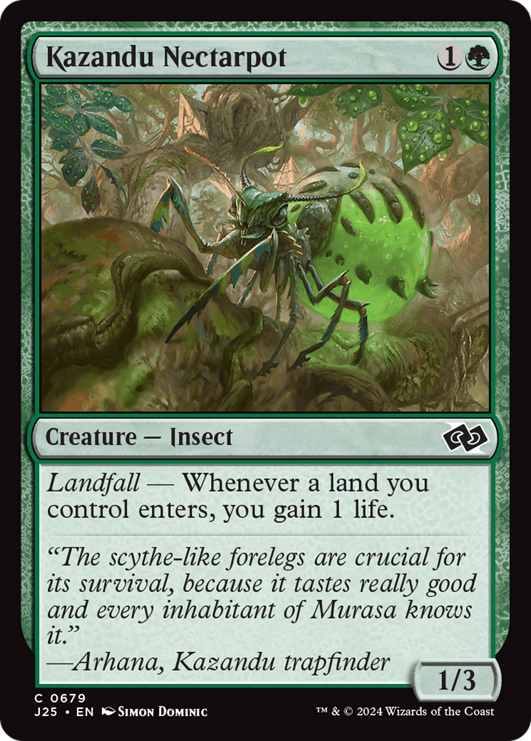 {C} Kazandu Nectarpot [Foundations Jumpstart][J25 679]