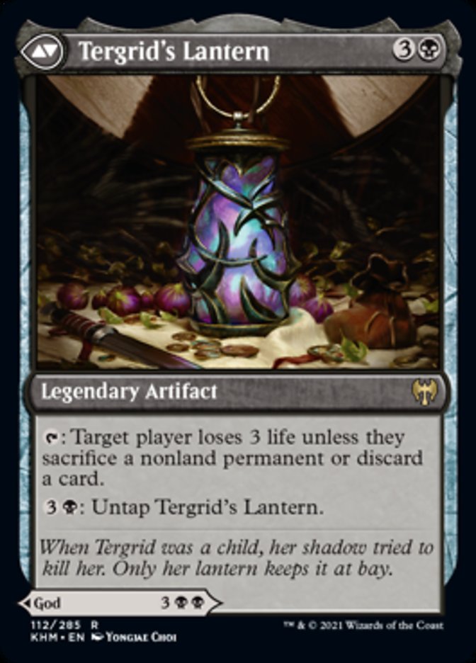 {R} Tergrid, God of Fright // Tergrid's Lantern [Kaldheim][KHM 112]