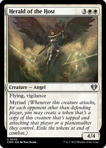 {C} Herald of the Host [Commander Masters][CMM 030]