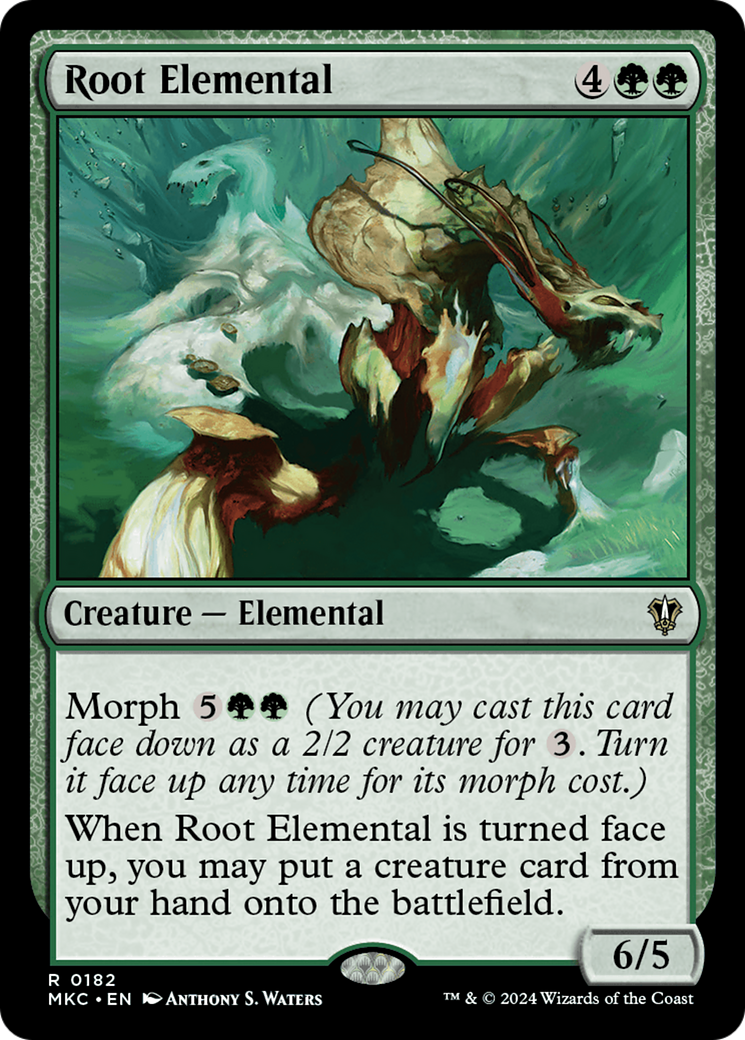 {R} Root Elemental [Murders at Karlov Manor Commander][MKC 182]