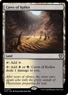 {R} Caves of Koilos [Outlaws of Thunder Junction Commander][OTC 277]