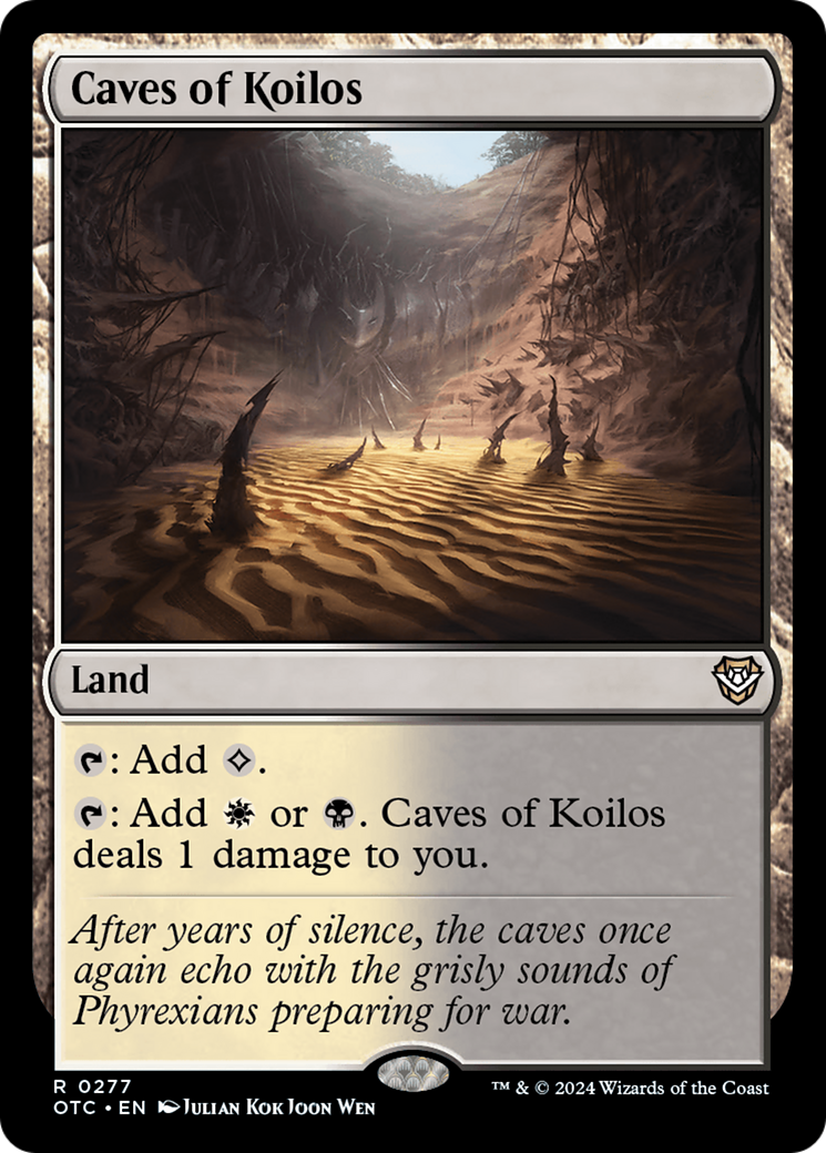 {R} Caves of Koilos [Outlaws of Thunder Junction Commander][OTC 277]