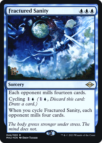 {R} Fractured Sanity [Modern Horizons 2 Prerelease Promos][PR MH2 044]